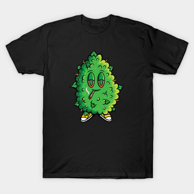 Weed Bud T-Shirt by MightyShroom